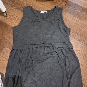 Bearsland Charcoal Gray Top